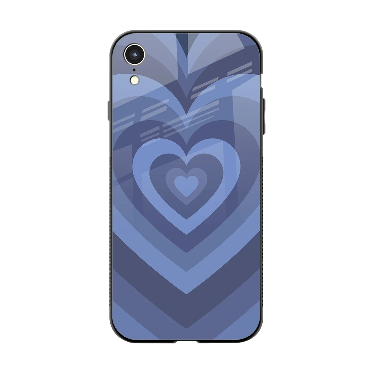 Y2K Yankees Blue Hearts back phone cover | glass case for iphone xr