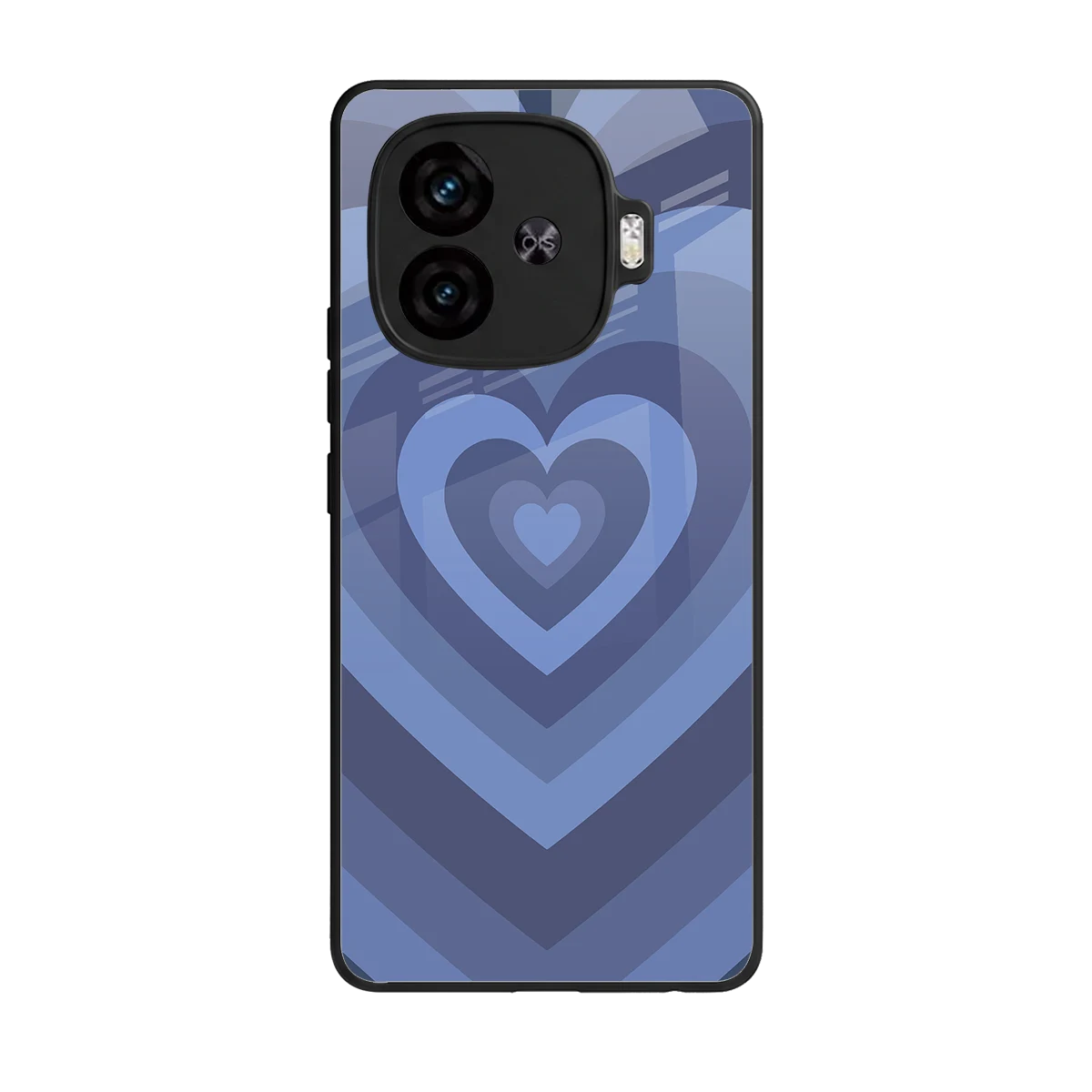 Y2K Yankees Blue Hearts back phone cover | glass case for iqoo neo 10r 5g
