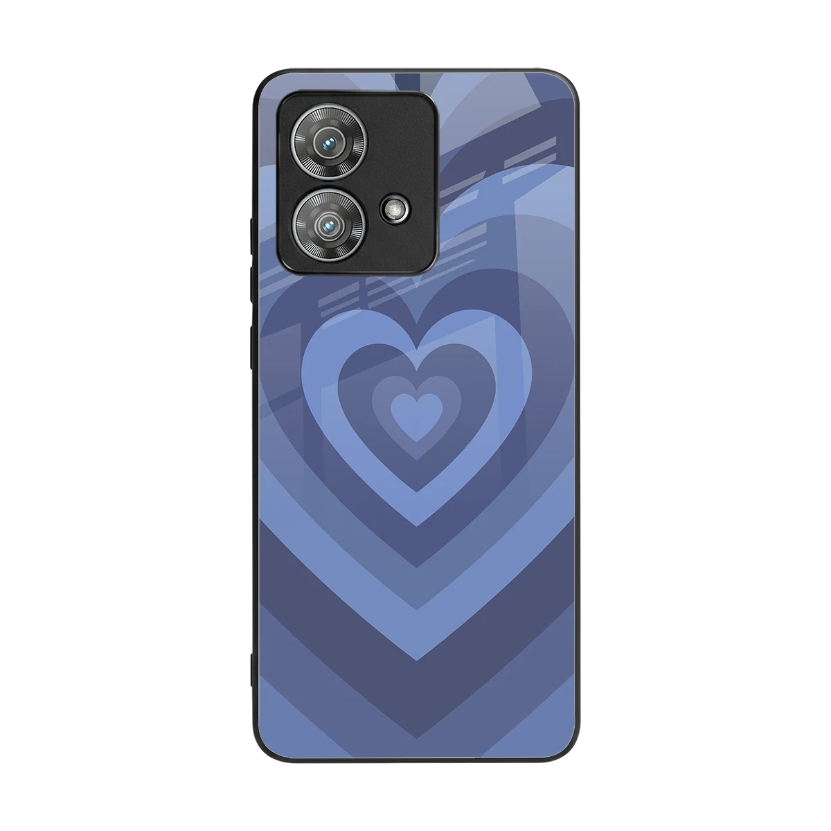 Y2K Yankees Blue Hearts back phone cover | glass case for motorola edge 40 neo 5g