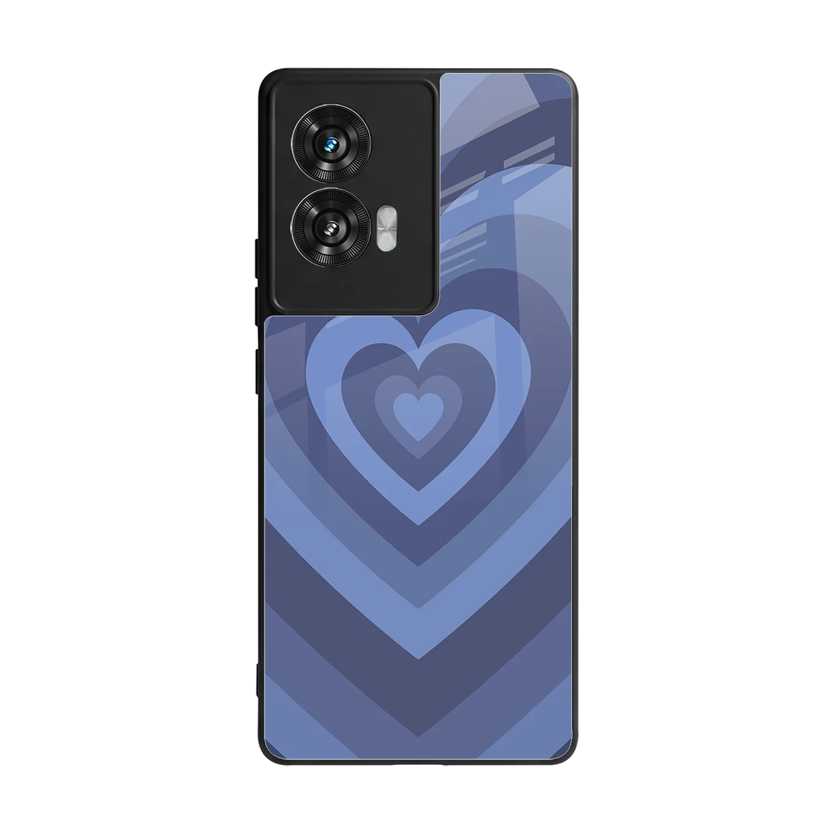 Y2K Yankees Blue Hearts back phone cover | glass case for motorola edge 50 fusion