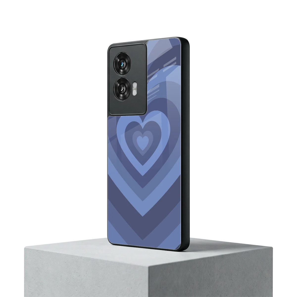 Y2K Yankees Blue Hearts motorola edge 50 fusion mobile cover | shockproof glass phone case