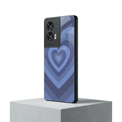 Y2K Yankees Blue Hearts motorola edge 50 fusion mobile cover | shockproof glass phone case