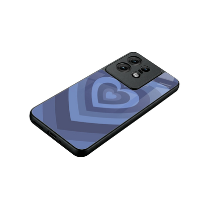 Y2K Yankees Blue Hearts stylish phone case for motorola edge 50 pro | glossy glass and slim fit