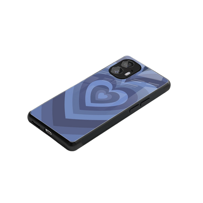 Y2K Yankees Blue Hearts stylish phone case for nothing phone 2 | glossy glass and slim fit
