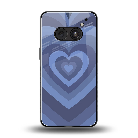 Y2K Yankees Blue Hearts back phone cover | glass case for nothing phone 2a