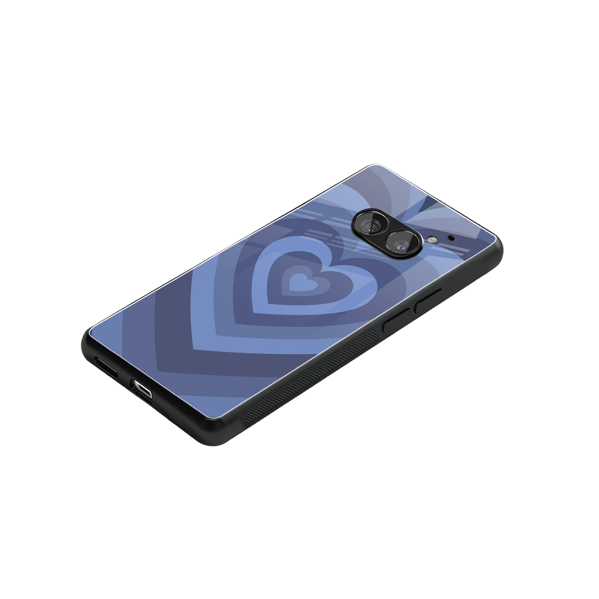 Y2K Yankees Blue Hearts stylish phone case for nothing phone 2a plus | glossy glass and slim fit