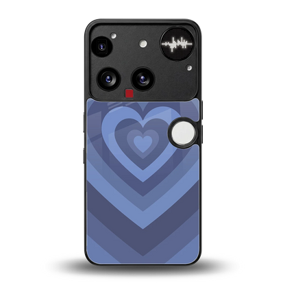 Y2K Yankees Blue Hearts back phone cover | glass case for nothing phone 3
