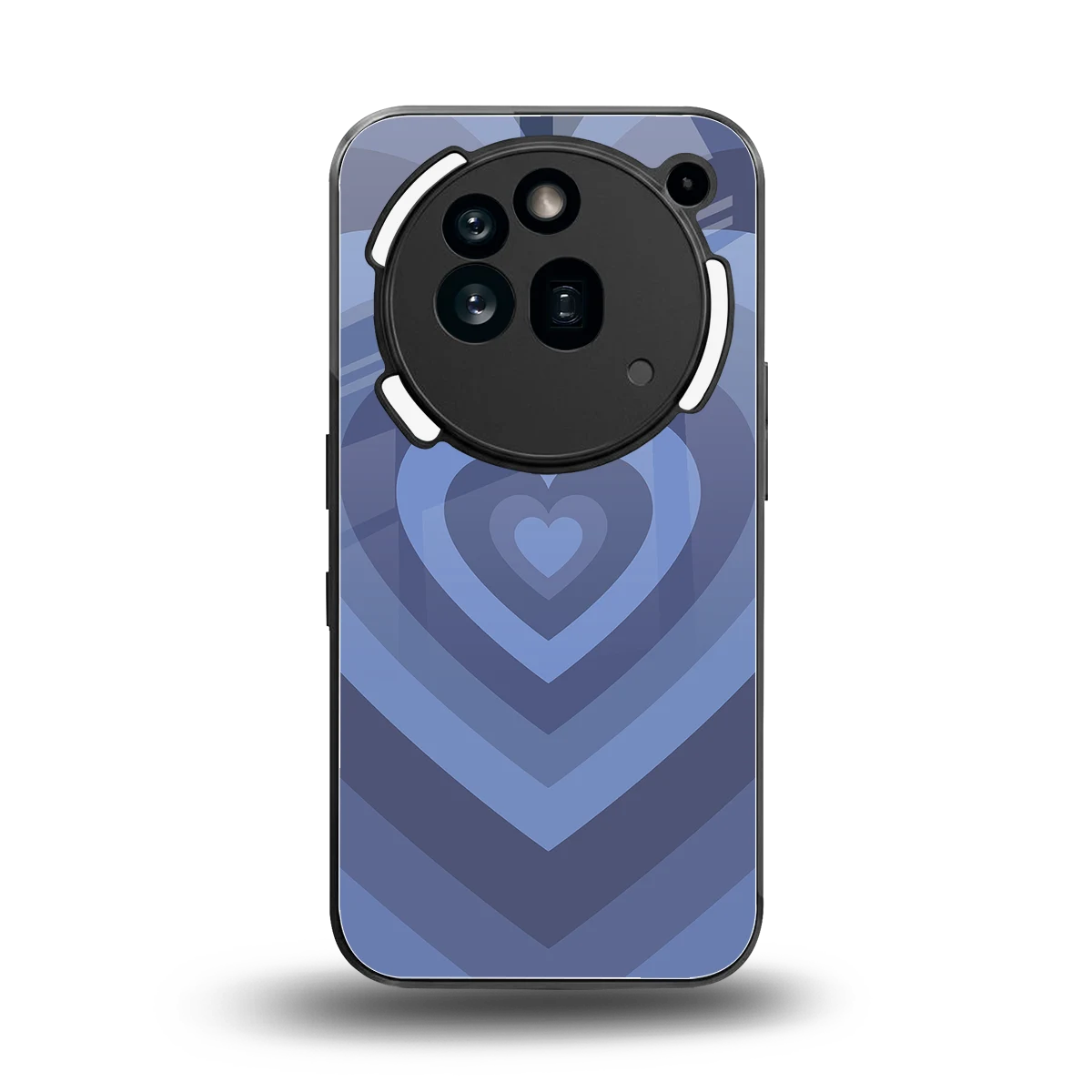 Y2K Yankees Blue Hearts back phone cover | glass case for nothing phone 3a pro