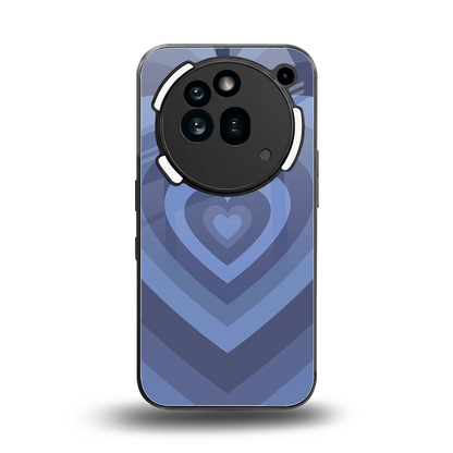Y2K Yankees Blue Hearts back phone cover | glass case for nothing phone 3a pro