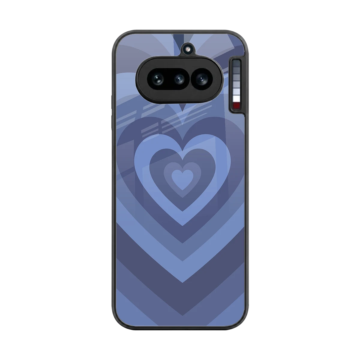 Y2K Yankees Blue Hearts back phone cover | glass case for nothing phone 4a