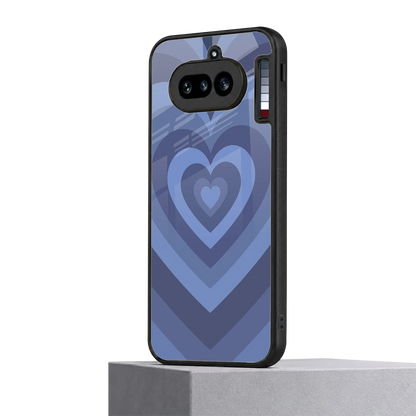 Y2K Yankees Blue Hearts nothing phone 4a mobile cover | shockproof glass phone case