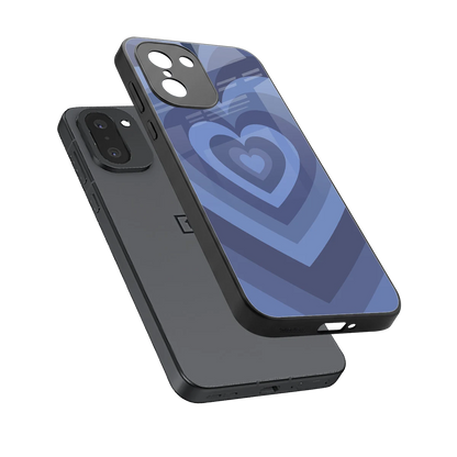 Y2K Yankees Blue Hearts sleek oneplus 15r cover with tempered glass back and TPU edges