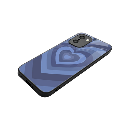 Y2K Yankees Blue Hearts stylish phone case for oneplus 15r | glossy glass and slim fit