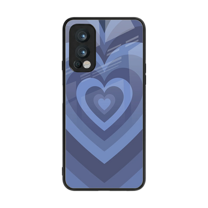 Y2K Yankees Blue Hearts back phone cover | glass case for oneplus nord 2