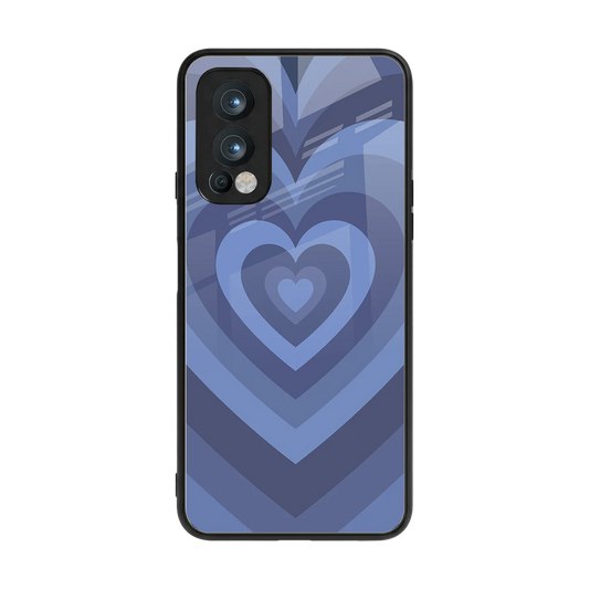Y2K Yankees Blue Hearts back phone cover | glass case for oneplus nord 2