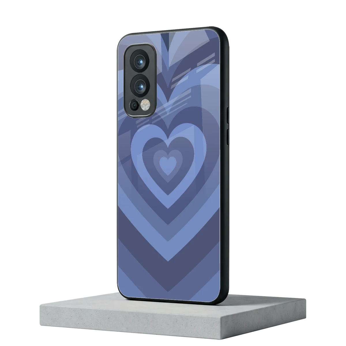 Y2K Yankees Blue Hearts oneplus nord 2 mobile cover | shockproof glass phone case