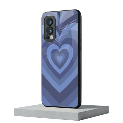 Y2K Yankees Blue Hearts oneplus nord 2 mobile cover | shockproof glass phone case