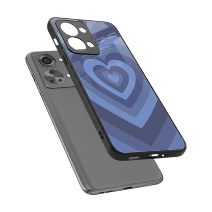 Y2K Yankees Blue Hearts sleek oneplus nord 2t cover with tempered glass back and TPU edges