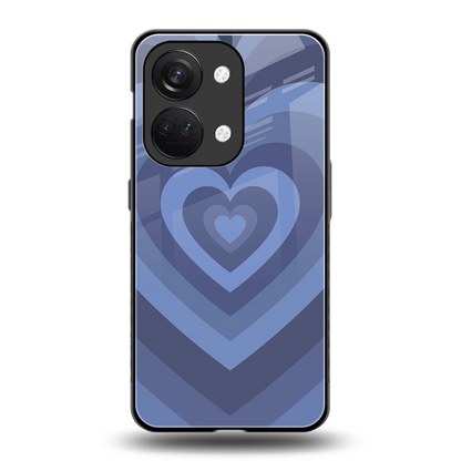 Y2K Yankees Blue Hearts back phone cover | glass case for oneplus nord 3