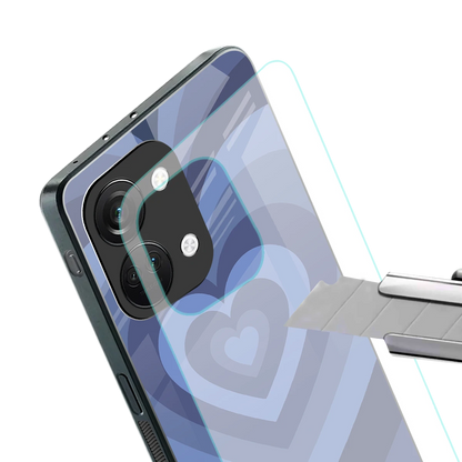 Y2K Yankees Blue Hearts stylish phone case for oneplus nord 3 | glossy glass and slim fit