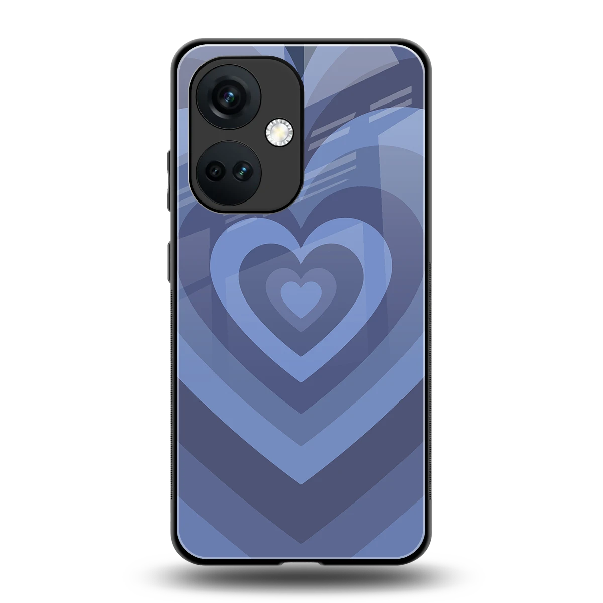 Y2K Yankees Blue Hearts back phone cover | glass case for oneplus nord ce 3