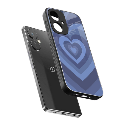 Y2K Yankees Blue Hearts sleek oneplus nord ce 3 cover with tempered glass back and TPU edges