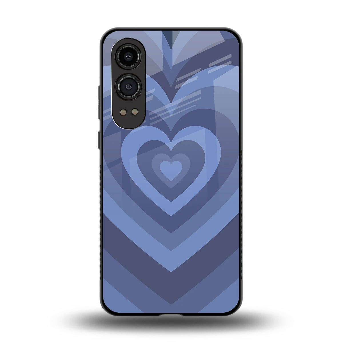 Y2K Yankees Blue Hearts back phone cover | glass case for oneplus nord ce 4 lite