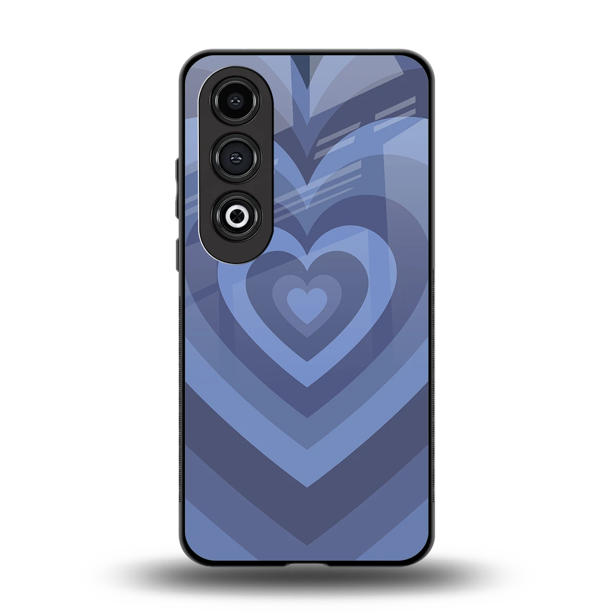 Y2K Yankees Blue Hearts back phone cover | glass case for oneplus nord ce 4