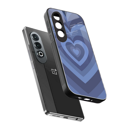 Y2K Yankees Blue Hearts sleek oneplus nord ce 4 cover with tempered glass back and TPU edges