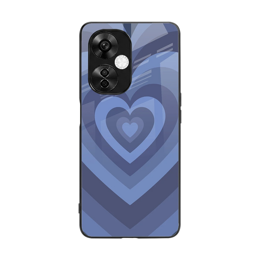 Y2K Yankees Blue Hearts back phone cover | glass case for oneplus nord ce 3 lite