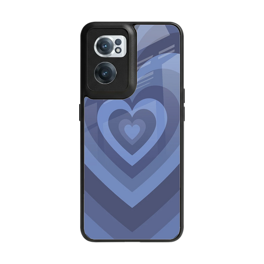 Y2K Yankees Blue Hearts back phone cover | glass case for oneplus nord ce 2
