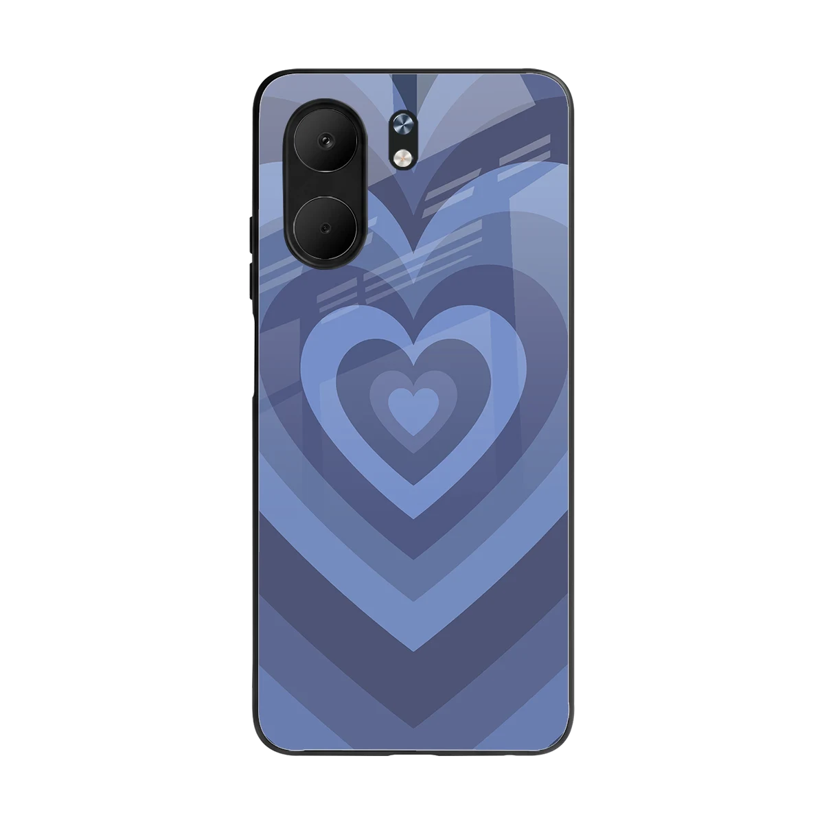 Y2K Yankees Blue Hearts back phone cover | glass case for oppo a5x 5g