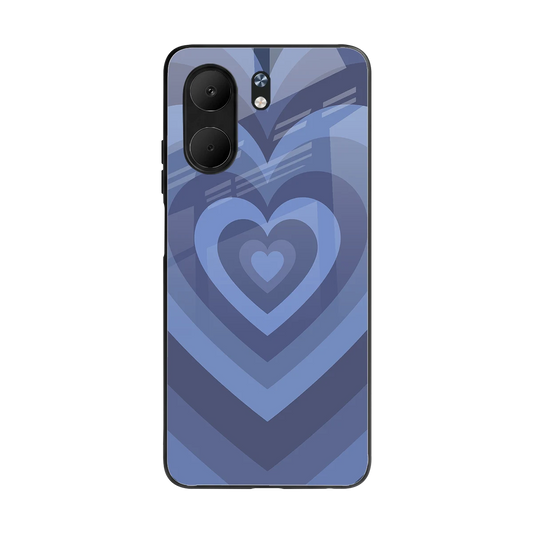 Y2K Yankees Blue Hearts back phone cover | glass case for oppo a5x 5g