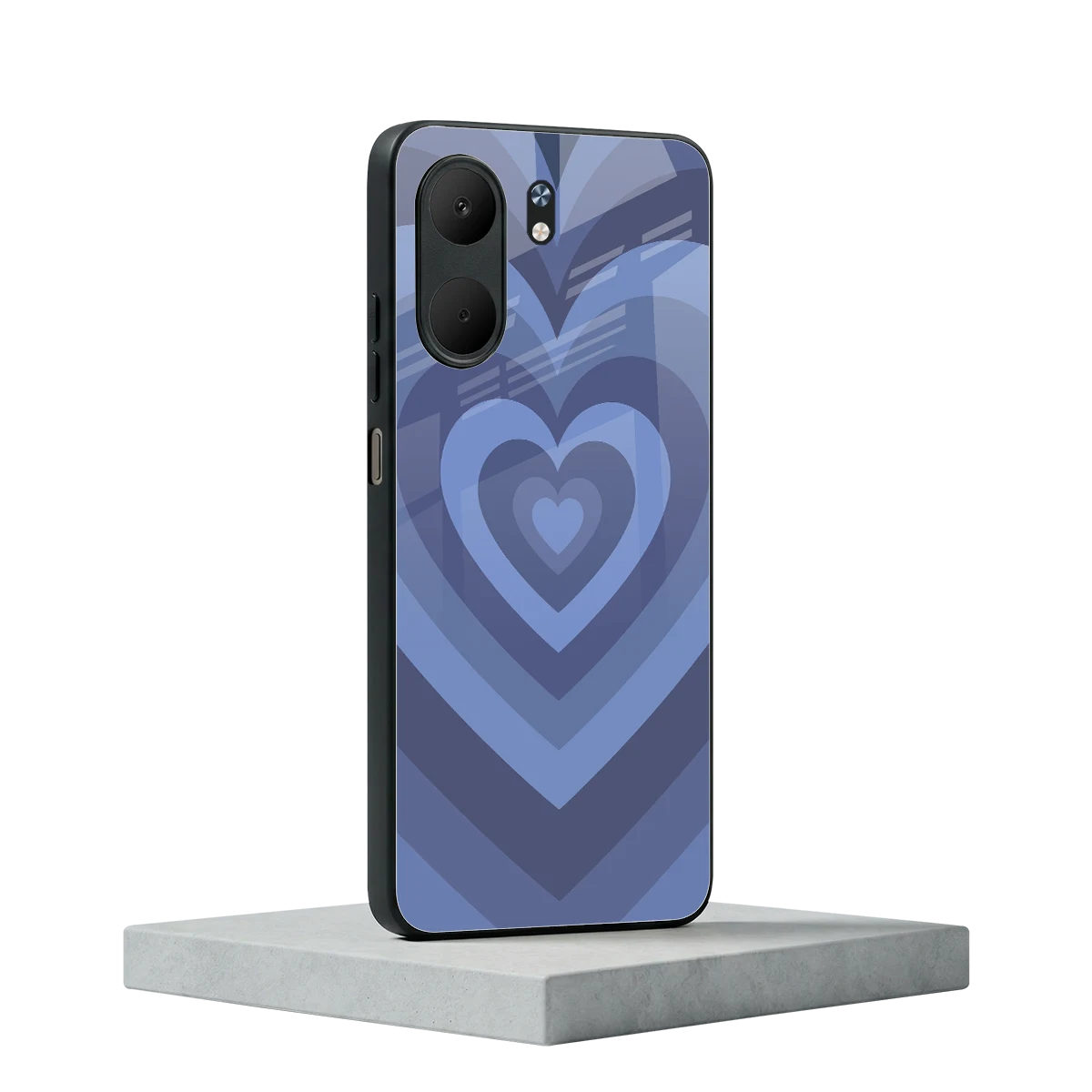 Y2K Yankees Blue Hearts oppo a5x 5g mobile cover | shockproof glass phone case