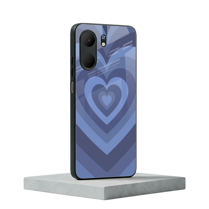 Y2K Yankees Blue Hearts oppo a5x 5g mobile cover | shockproof glass phone case