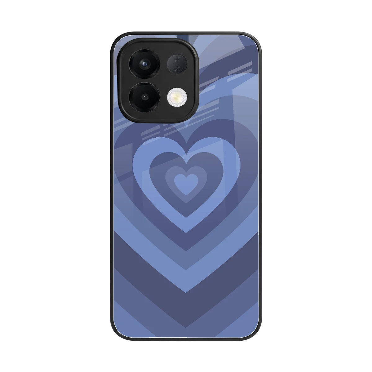 Y2K Yankees Blue Hearts back phone cover | glass case for oppo k13 5g