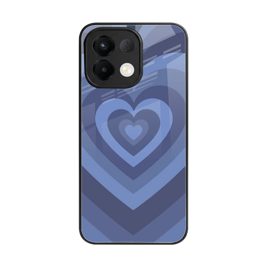 Y2K Yankees Blue Hearts back phone cover | glass case for oppo k13 5g