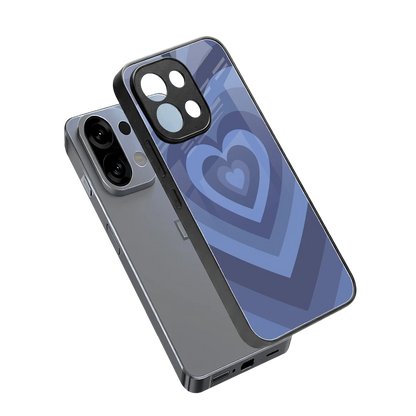 Y2K Yankees Blue Hearts sleek oppo k13 5g cover with tempered glass back and TPU edges