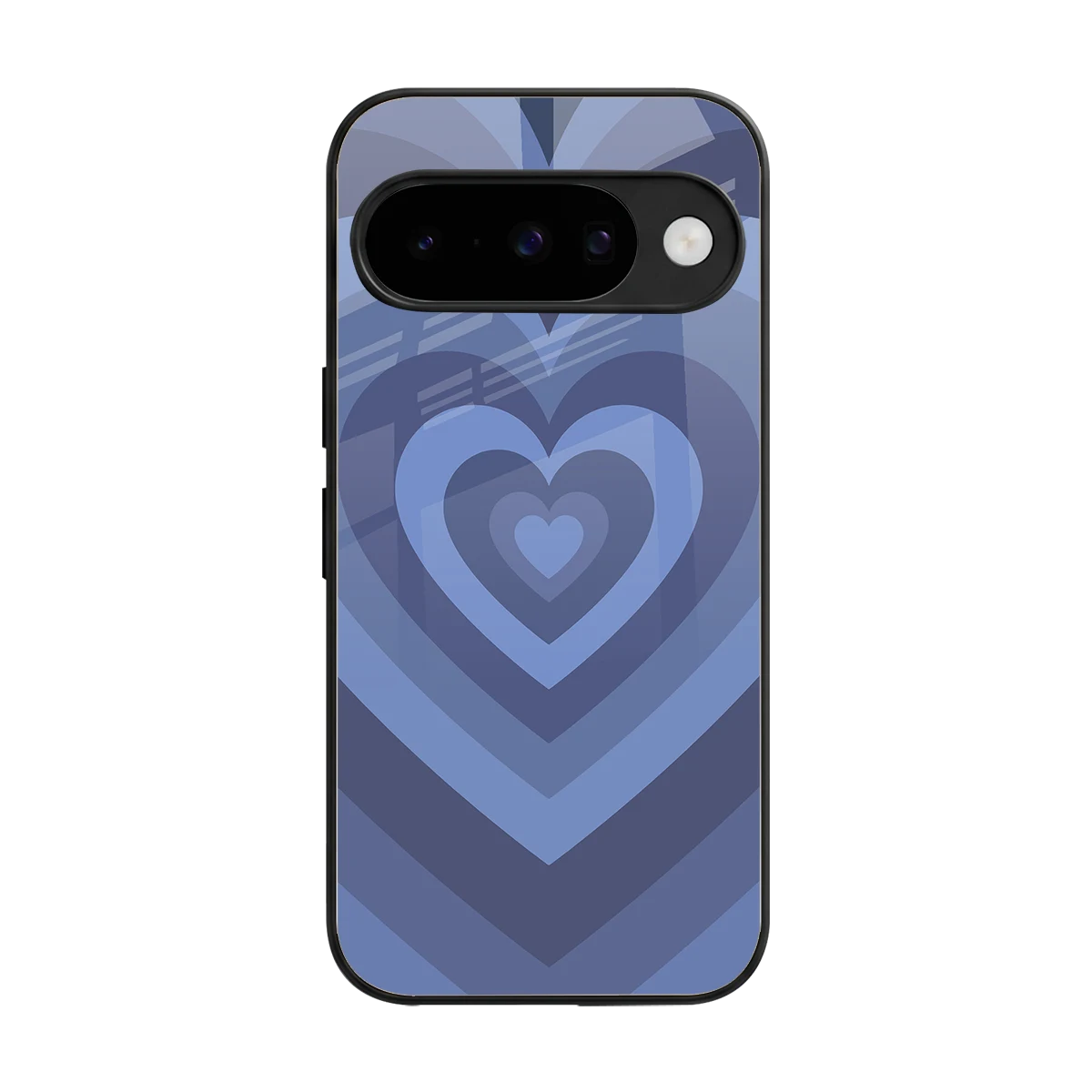 Y2K Yankees Blue Hearts back phone cover | glass case for google pixel 10