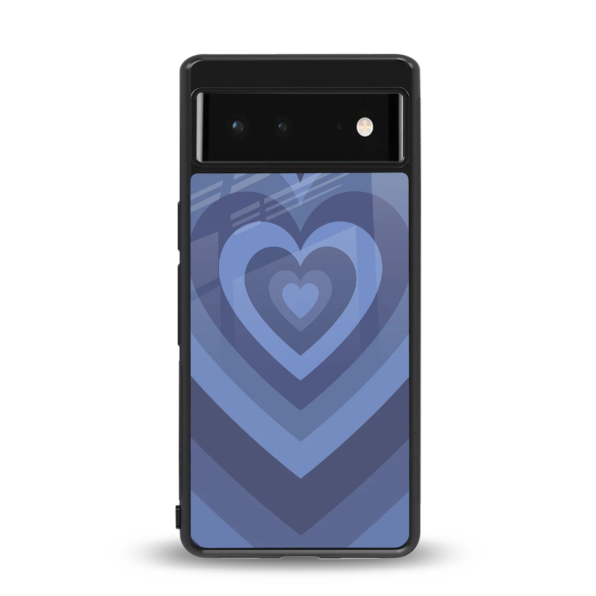 Y2K Yankees Blue Hearts back phone cover | glass case for google pixel 6a