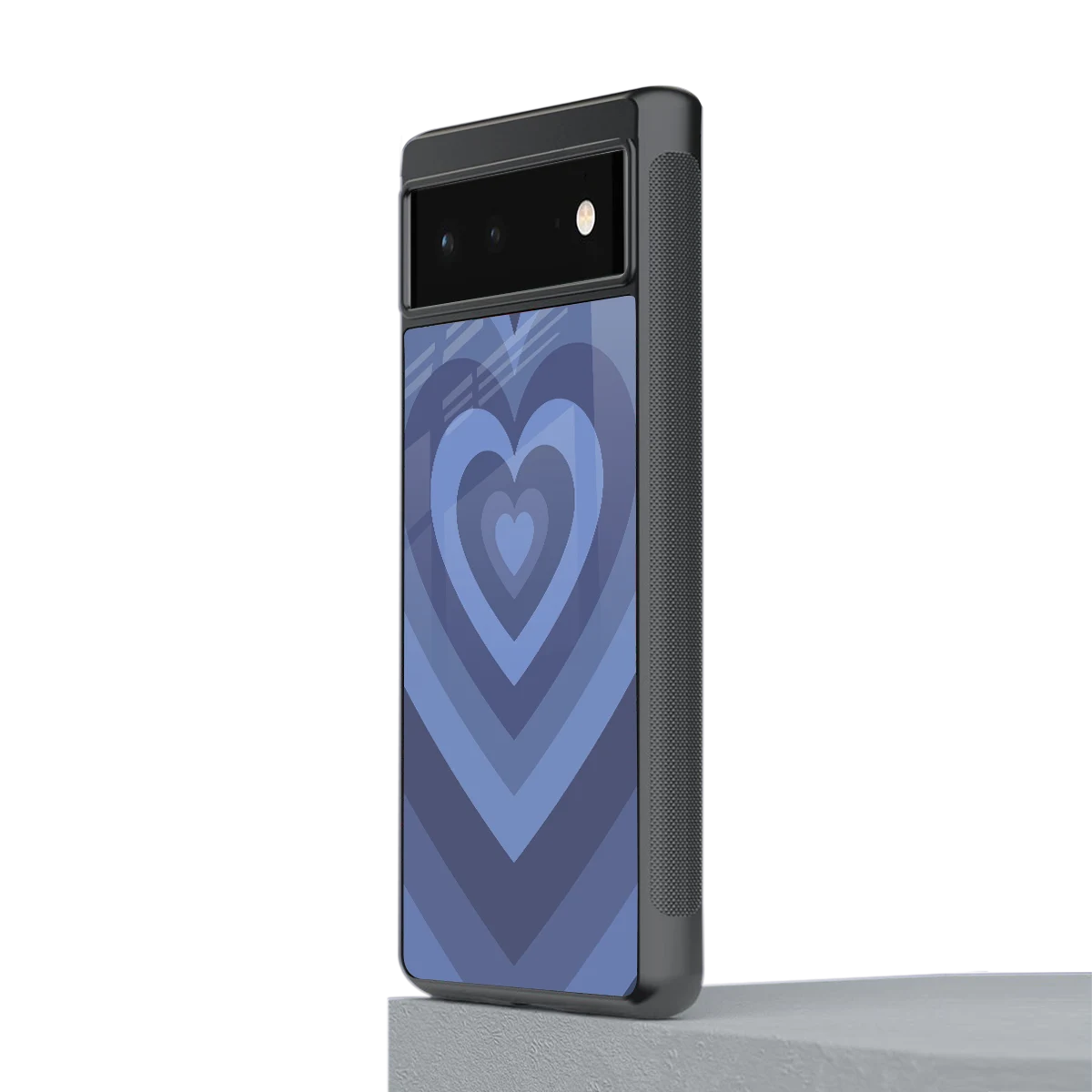 Y2K Yankees Blue Hearts stylish phone case for google pixel 6a | glossy glass and slim fit