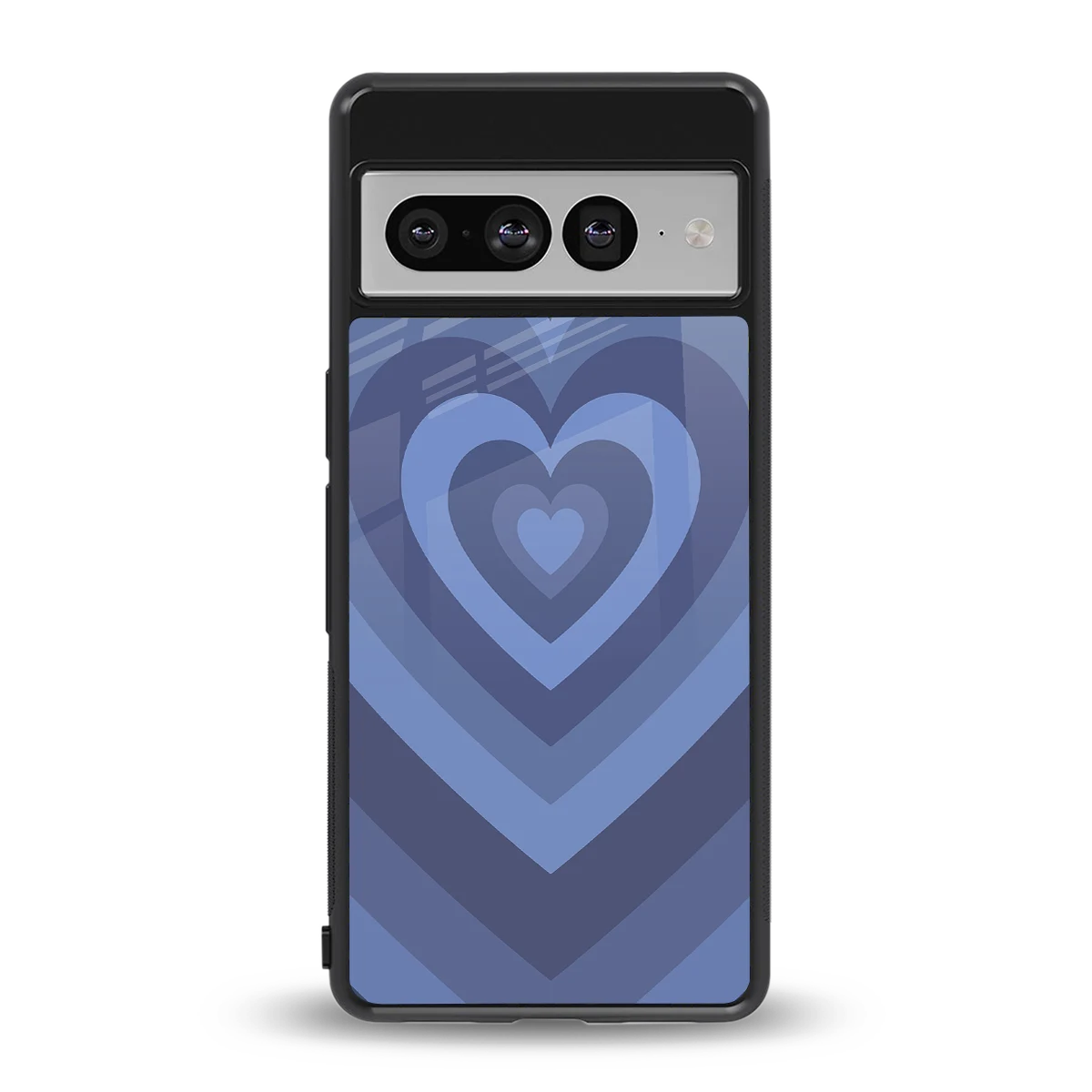 Y2K Yankees Blue Hearts back phone cover | glass case for google pixel 7 pro