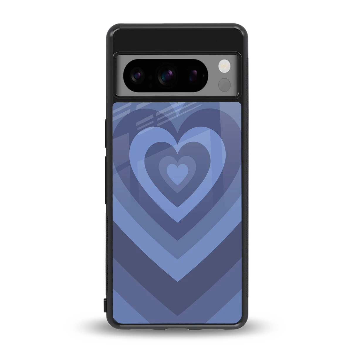 Y2K Yankees Blue Hearts back phone cover | glass case for google pixel 8 pro