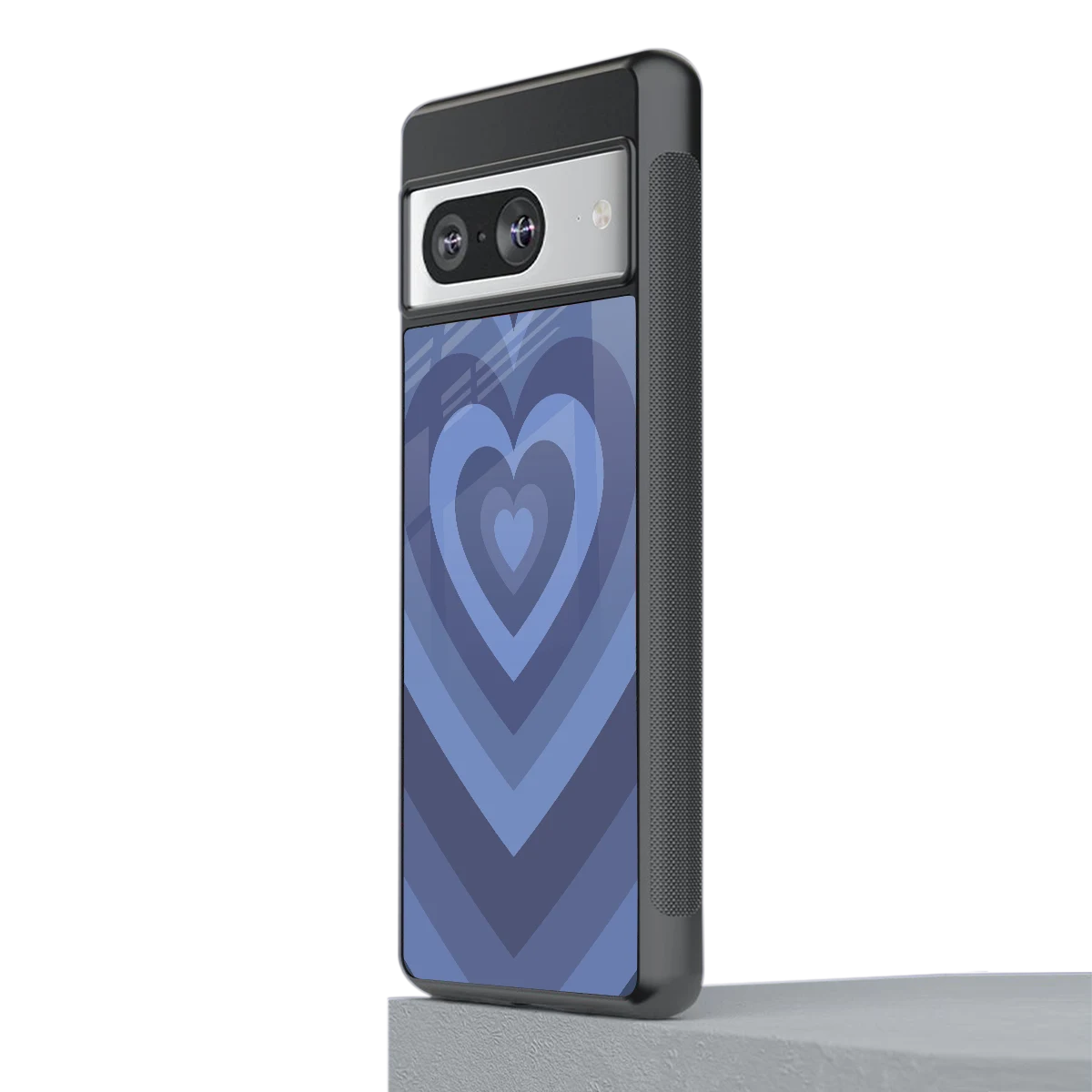 Y2K Yankees Blue Hearts stylish phone case for google pixel 8 | glossy glass and slim fit