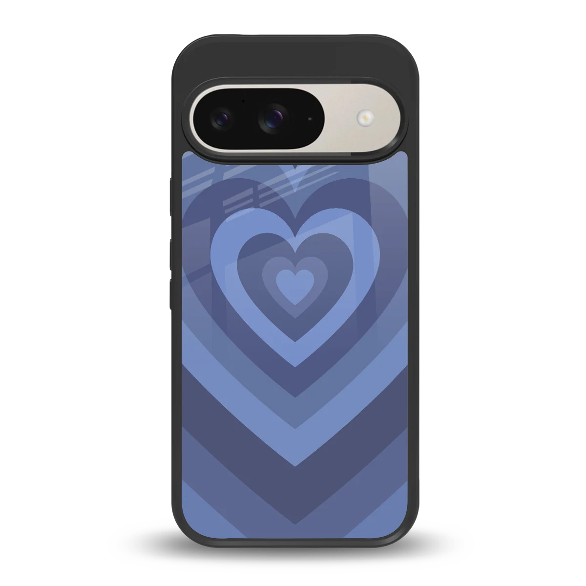 Y2K Yankees Blue Hearts back phone cover | glass case for google pixel 9
