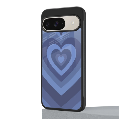 Y2K Yankees Blue Hearts google pixel 9 mobile cover | shockproof glass phone case