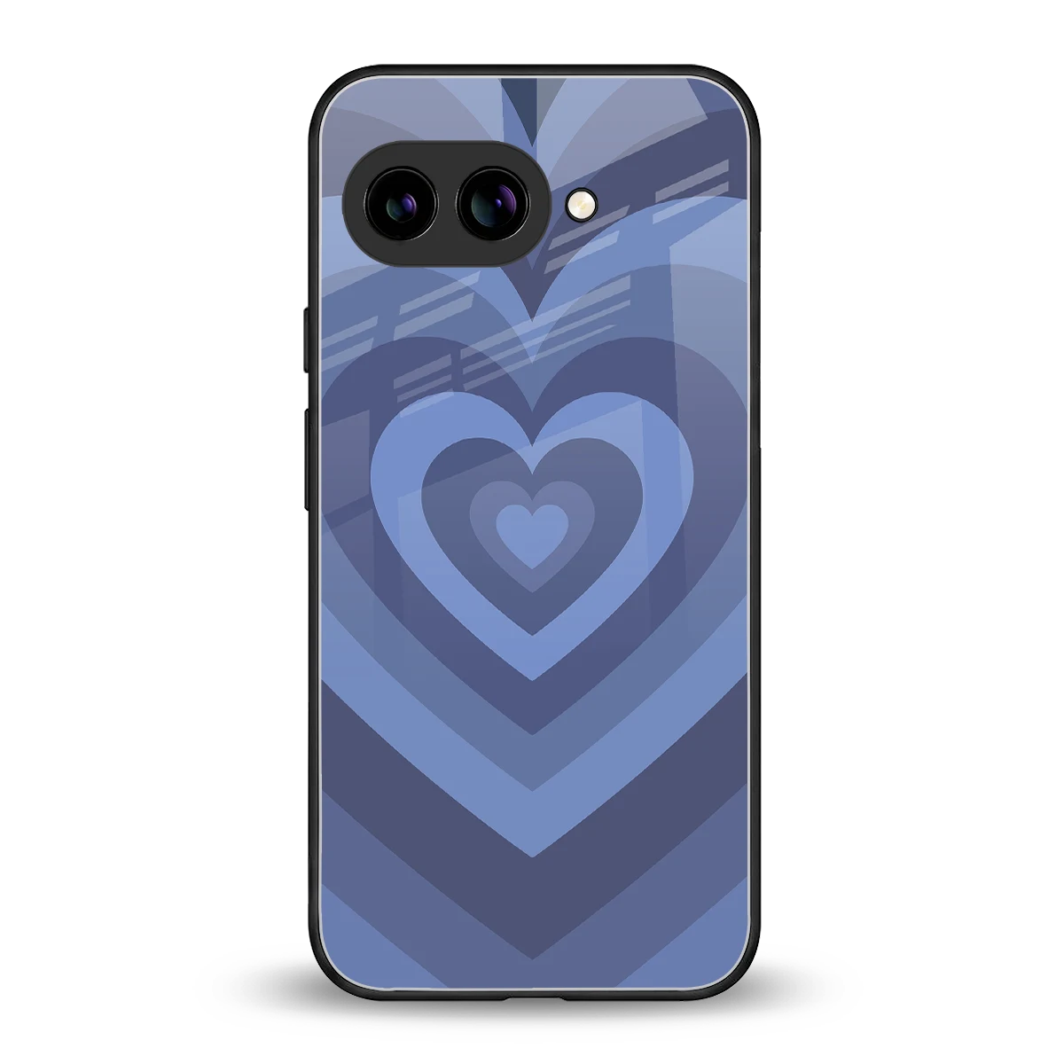Y2K Yankees Blue Hearts back phone cover | glass case for google pixel 10a