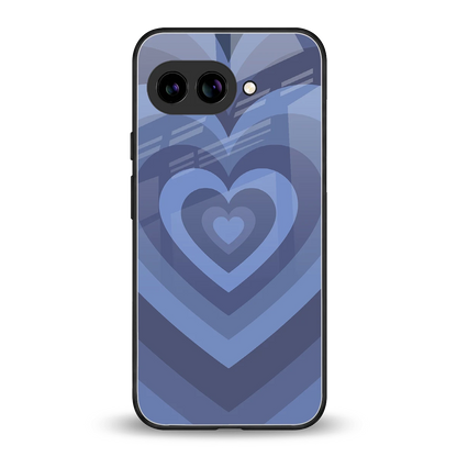 Y2K Yankees Blue Hearts back phone cover | glass case for google pixel 10a