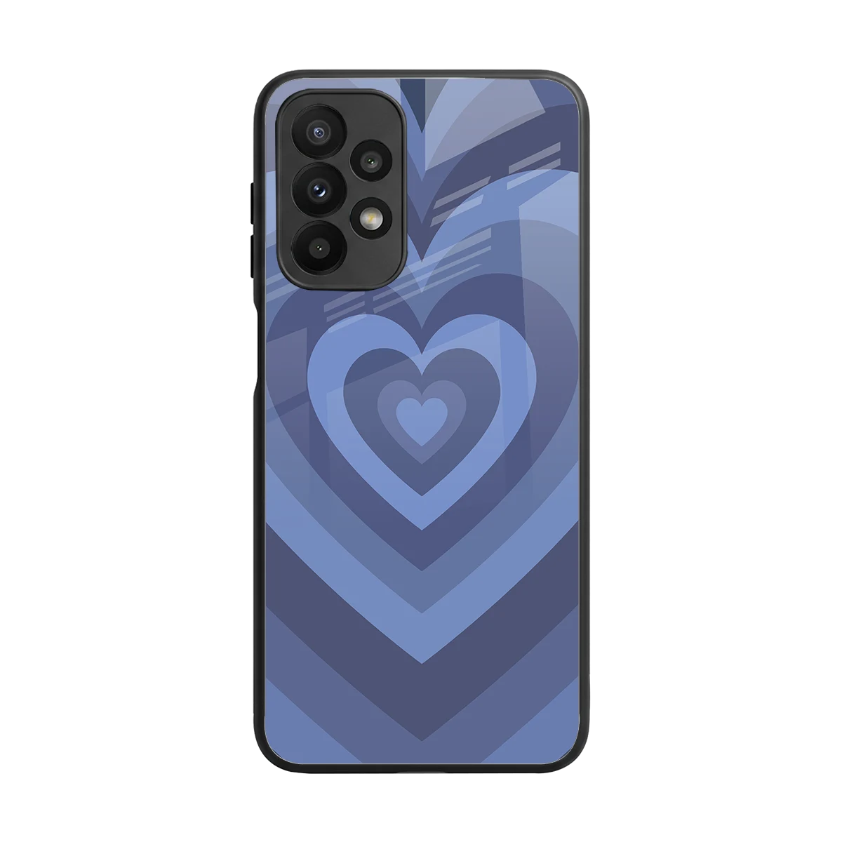 Y2K Yankees Blue Hearts back phone cover | glass case for samsung galaxy a23