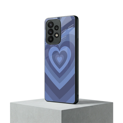 Y2K Yankees Blue Hearts samsung galaxy a23 mobile cover | shockproof glass phone case
